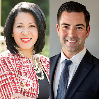 Cheryl Carron and Matt Coursen