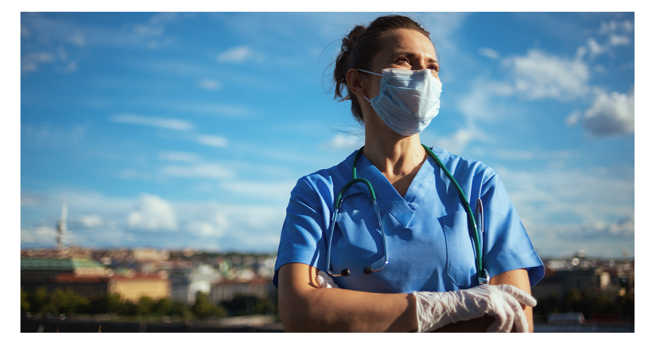 Healthcare Worker Interpreting COVID-19 Vaccination Rules