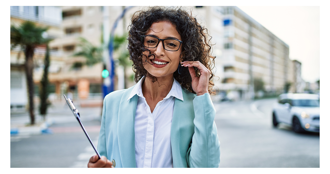 woman on phone